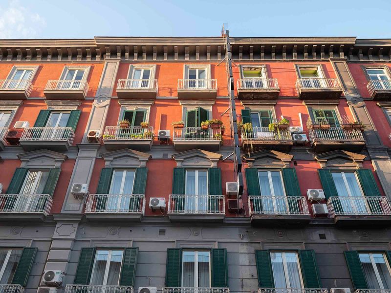 Hotel Grand Hotel Europa Napoli, Italien, Neapel. Großes 2