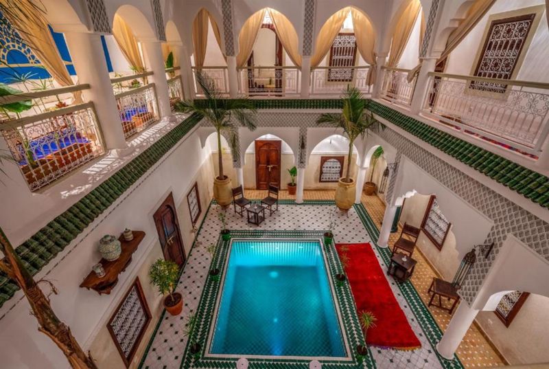 Hotel Riad Oasis du Desert, Marokko, Marrakesch. Großes 1