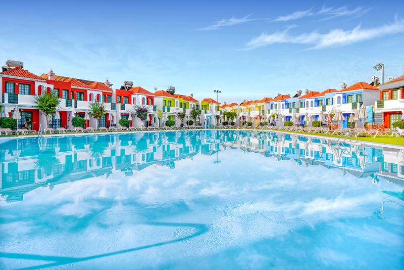 Hotel Bungalows Vistaflor, Spanien, Maspalomas. Großes 2