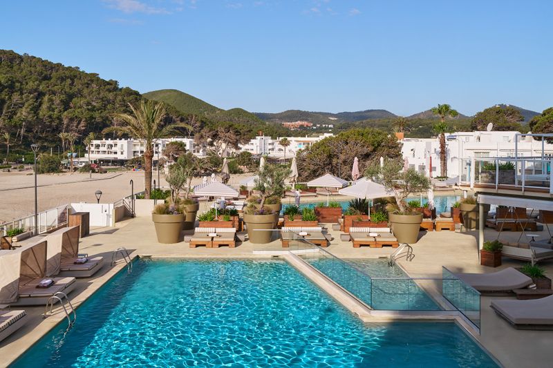 Hotel Mondrian Ibiza, Spanien, Cala Llonga. Großes 2