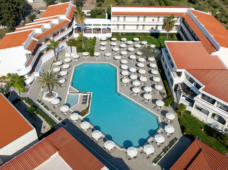 Hotel Niriides Beach, Griechenland, Kolymbia. Großes 2