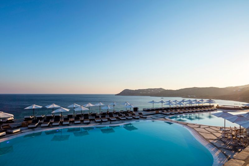 Hotel Myconian Imperial - Leading Hotels Of The World, Griechenland, Elia Beach. Großes 2