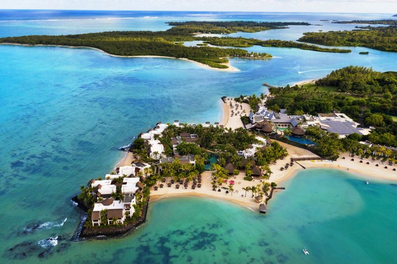 Hotel Shangri-La Le Touessrok Mauritius, Mauritius, Trou d'Eau Douce. Großes 2