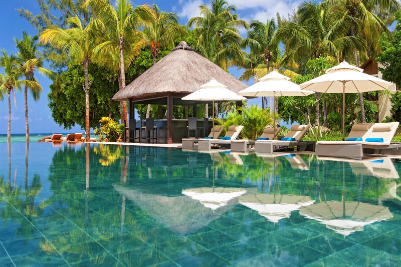 Hotel Hilton Mauritius Resort & Spa, Mauritius, Flic en Flac. Großes 1