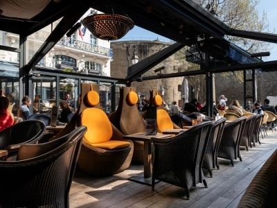 Hotel De L'Univers, Frankreich, Saint-Malo. Großes 15